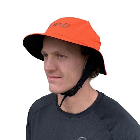 Vaikobi Downwind Surf/Sun Paddling Hat- Orange, buy at Paddle Dynamics
