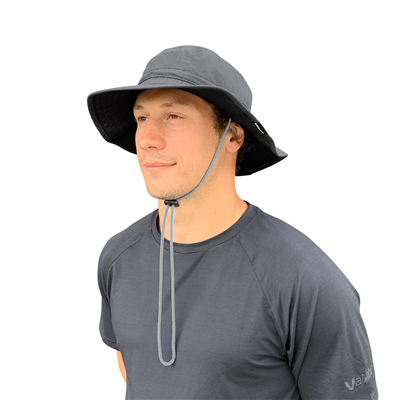 Vaikobi UV Ocean Surf Hat - Charcoal