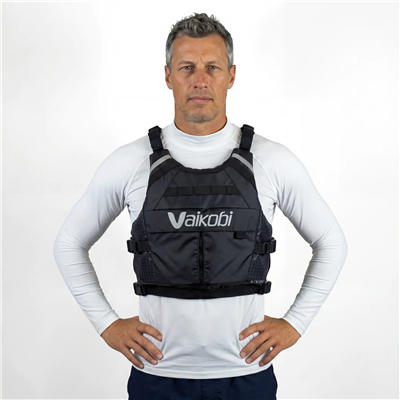 **SALE**. NEW Vaikobi VXPII Race Vest PFD / Life Jacket -Black at Paddle Dynamics