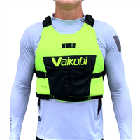 **SALE**. NEW Vaikobi VXP Race Vest PFD / Life Jacket - Fluro Yellow/Black at Paddle Dynamics
