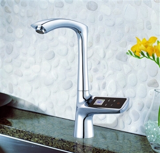 Alea Digital Display Kitchen Sink Faucet
