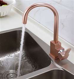 Salamis Aluminium Architectural Design Kitchen Sink faucet with MixerTap