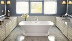 Acrylic Contemporary Oval Shape White Bathroom Luxury Design Hotel Bathtub