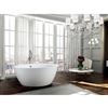 Architectural Design best Hotel Luxury 59" x 59" x 24" Soaking Freestanding Bathroom Bathtub
