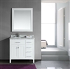 Best Hotel Bathroom Single Under Mount Marble 36" Surface Bathroom Sink