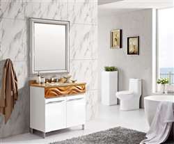 Fontana Delight Single 32" Modern Bathroom Sink 