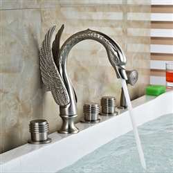 Acerra Countertop Bathroom Bathtub Faucet Widespread Luxury Hotel Tub Mixer Taps