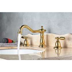 Alessandria Luxury Rose Gold Countertop Bathroom Basin Sink Faucet