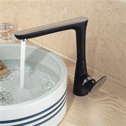 Ajaccio One Hole Countertop Brass Oil Rrubbed Bronze Finish Water Basin Sink Faucet