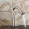 Brushed Nickel Touchless Automatic Sensor Hands Free Faucet by Fontana
