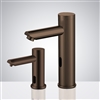 Solo Light Oil Rubbed Bronze Touchless Motion Activated Sink Faucet and Soap Dispenser
