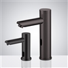 Solo Oil Rubbed Bronze Touchless Motion Activated Sink Faucet and Soap Dispenser