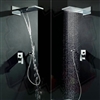 22" Venice Multifunctional Shower Polished 2 Way Rainfall Hospitality Shower Sets