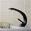 Oil rubbed bronze bathroom faucets single handle