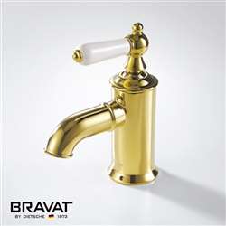 LÃ¼bbenau Brilliant Gold Finish Faucet Brass Body