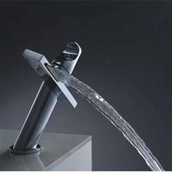 Fontana Faucets Contemporary Design Sink Waterfall Faucet