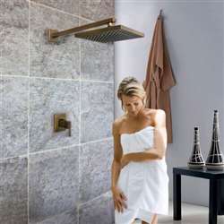 Fontana Rivera LED Rain Best Hotel Showers - Best Hotel Showers Copper Finish