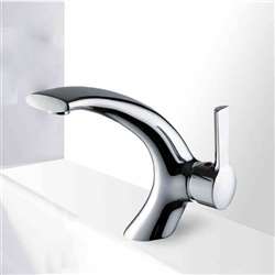 High Traffic Restrooms Brio Curved Shape Design Faucet Chrome Finish