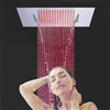 Reno 20" Recessed Hotel SPA Stainless Steel Color Changing LED Rain Shower Head