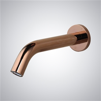 Fontana Rose Gold Wall Mounted Automatic Sensor Touchless Faucet