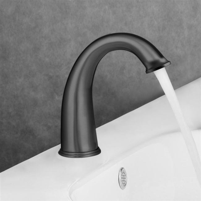 Fontana Commercial Dark Oil Rubbed Bronze Restroom Touchless Automatic Sensor Touchless Faucet