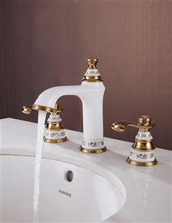 Gironde Dual Handle Hotel Bathroom Sink Faucet