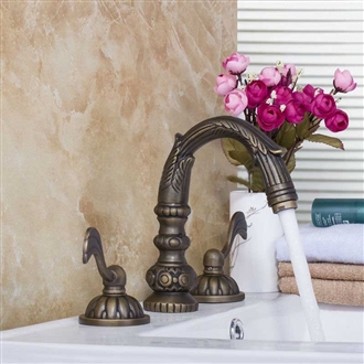 Veneto Brass Countertop Antique Bronze Bathroom Faucet