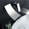 Aserri Wall Mounted Bathroom Sink Faucet with Steel & Brass Body