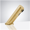 Fontana Dijon Brushed Gold Contemporary Deck Mount Sensor Faucet