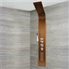 Reno Oil Rubbed Bronze Stainless Steel Rainfall Shower Panel with Hand Shower