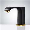 Fontana Black Automatic Sensor Bathroom Faucet