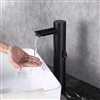 Fontana Matte Black Commercial Bathroom Sensor Faucet