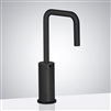 Fontana Bavaria Matte Black Inverted-U Automatic Commercial Sensor Faucet