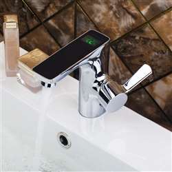 Acerra Luxurious Automatic Sensor Mixer Chrome Brass Bathroom Faucet
