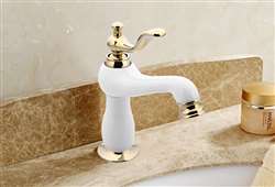 Tirreni Luxury Fashion Brass Single Handle Bathroom Faucet