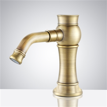 Fontana Brushed Gold Commercial Automatic Sensor Faucet