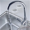 Venice Single Handle Centerset Pull Down Kitchen Sink Faucet