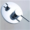 Prima Hotel Style Design Shower Valve Mixer 2-Way Concealed Wall Mounted - Chrome Plated Solid Brass Material