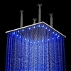 Fontana 40" Color Changing LED Rain Shower Head Solid Brass