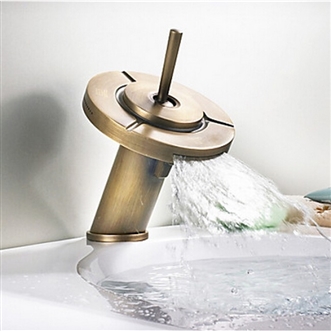 Minoan Triple Function Antique Bathroom Sink Faucet