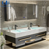 Fontana Double Sink Bathroom Furniture Vanity Cabinet Smart Defogging Mirror