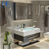 Fontana Modern Wall Mounted Bathroom Furniture Double Sink And Smart Defogging Mirror Vanity Cabinet Set