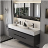 Fontana Luxury Bathroom Vanity Sintered Stone Mirror Cabinet