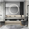 Fontana Vanity Mirror Bathroom Cabinet Ceramic Top PVC