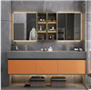 Fontana New Modern Storage Cabinet for Bathroom with LED Mirror