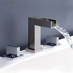 Deck Mount Bathroom Sink Faucet