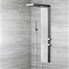 Stainless Steel Waterfall - Rainfall Shower Panel with Hand Held Shower Head