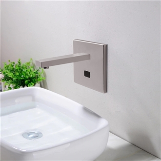 Fontana Commercial Brushed Nickel Wall Mounted XT5 Automatic Sensor Faucet