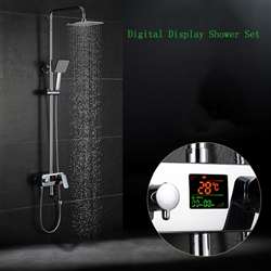 Lenox Shower System Digital Display Water Powered Digital Display- No Batteries or electrical wiring needed