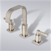 Dual Handle Stainless Steel Bathroom and Kitchen Sink Faucet